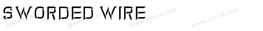 Sworded Wire字体转换